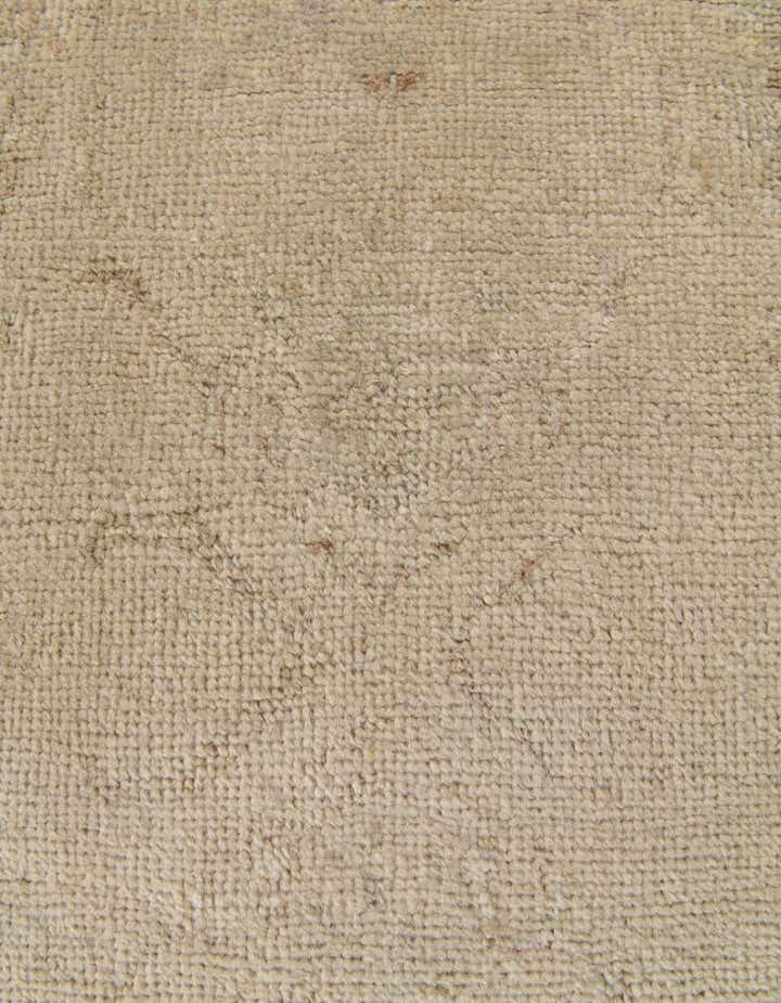 2' 9 x 12' 11 Hand Knotted Oushak Wool Runner Rug