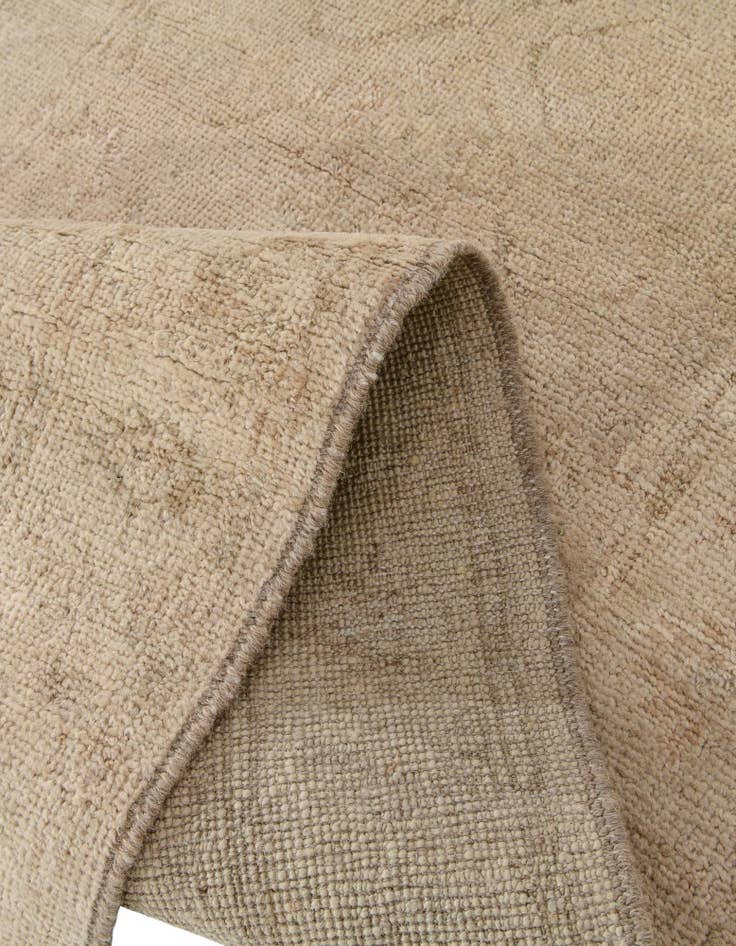 Detail image of 2' 9 x 12' 11  Hand Knotted Oushak Wool Runner Rug