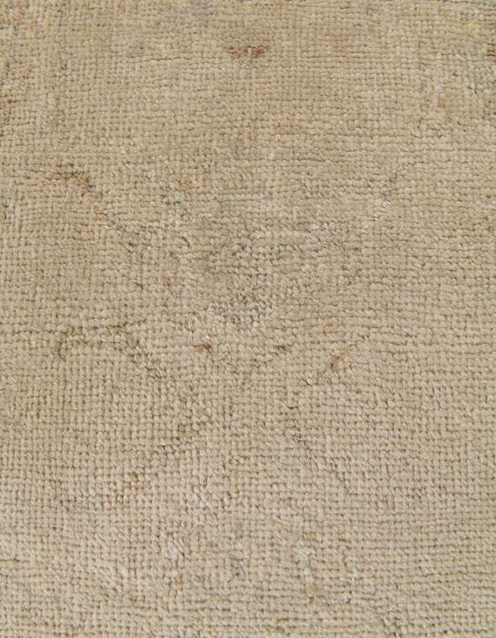 2' 9 x 12' 11 Hand Knotted Oushak Wool Runner Rug