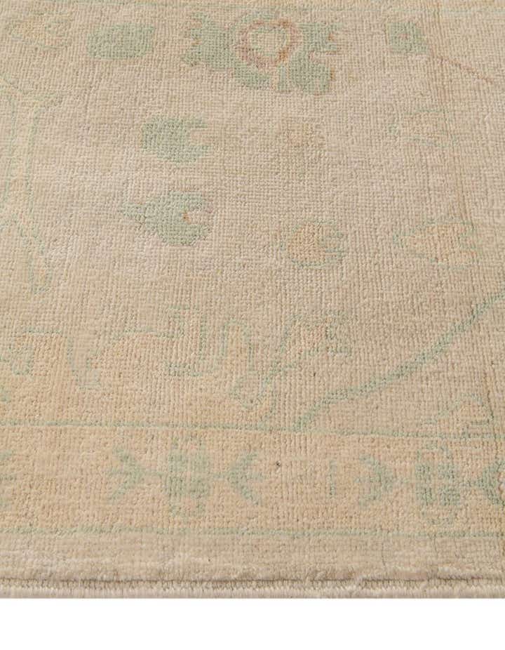 2' 8 x 13' 1 Hand Knotted Oushak Wool Runner Rug