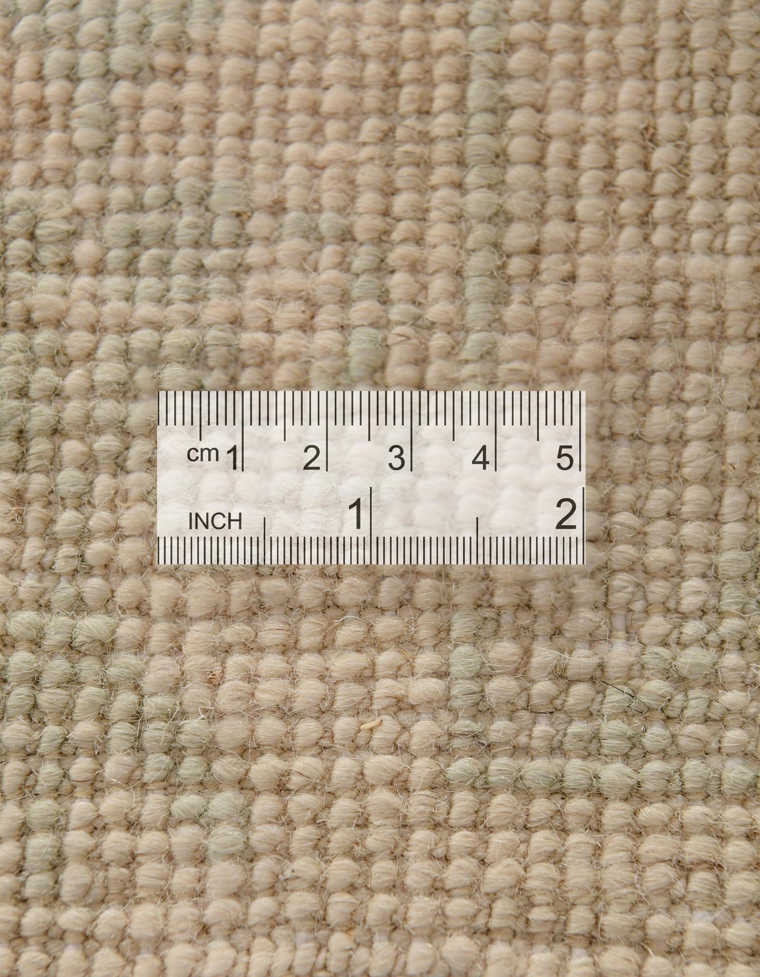2' 8 x 13' 1 Hand Knotted Oushak Wool Runner Rug