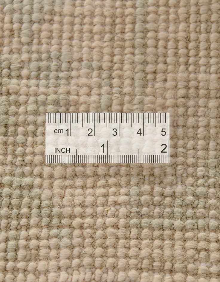 Detail image of 2' 8 x 13' 1  Hand Knotted Oushak Wool Runner Rug