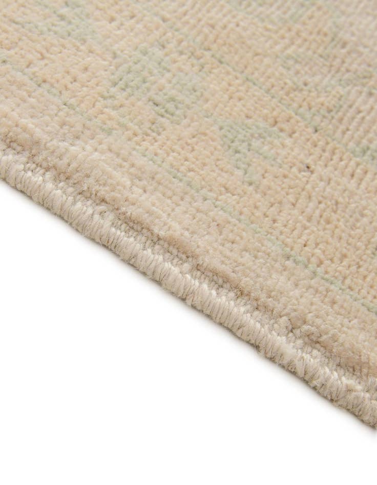 Detail image of 2' 8 x 13' 1 Hand Knotted Oushak Wool Runner Rug