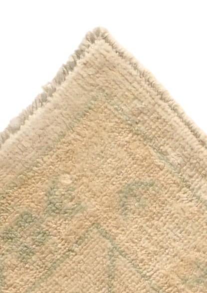2' 8 x 13' 1 Hand Knotted Oushak Wool Runner Rug