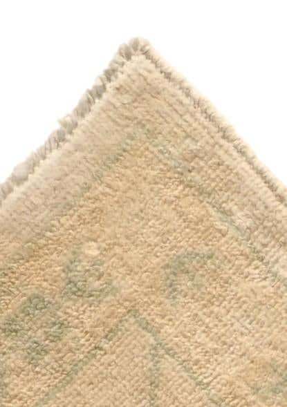 2' 8 x 13' 1 Hand Knotted Oushak Wool Runner Rug