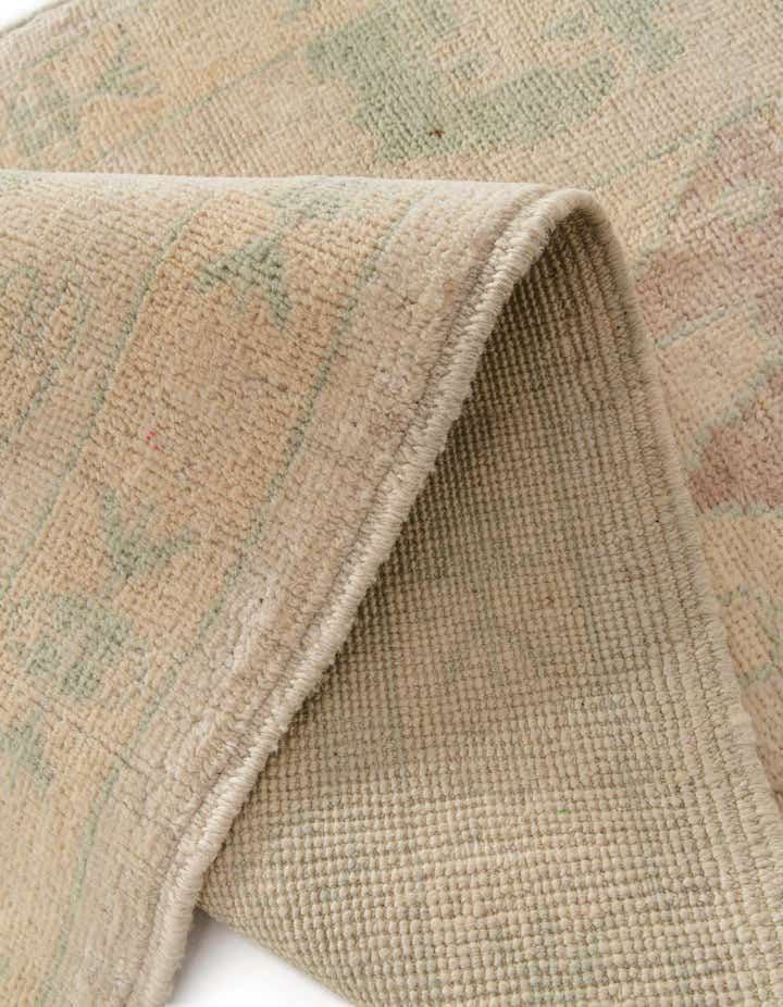 2' 8 x 13' 1 Hand Knotted Oushak Wool Runner Rug