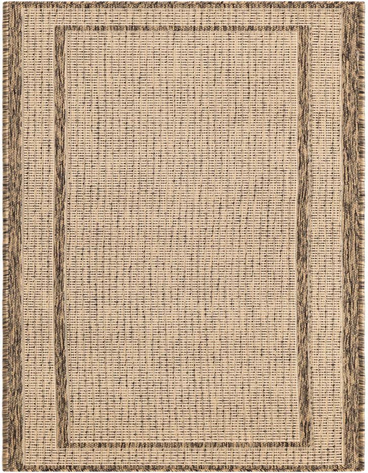 Detail image of 2' 2 x 6' Easy-Clean Border Indoor / Outdoor Runner Rug