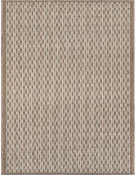 Detail image of 2' 7 x 12' Easy-Clean Border Indoor / Outdoor Runner Rug
