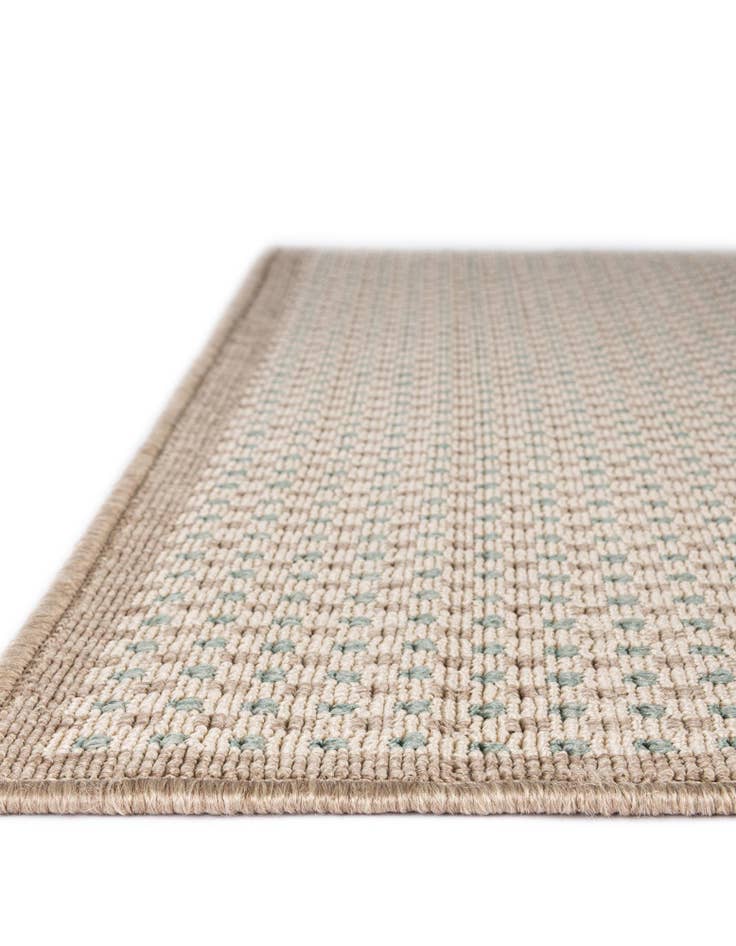 Detail image of 2' 7 x 12' Easy-Clean Border Indoor / Outdoor Runner Rug