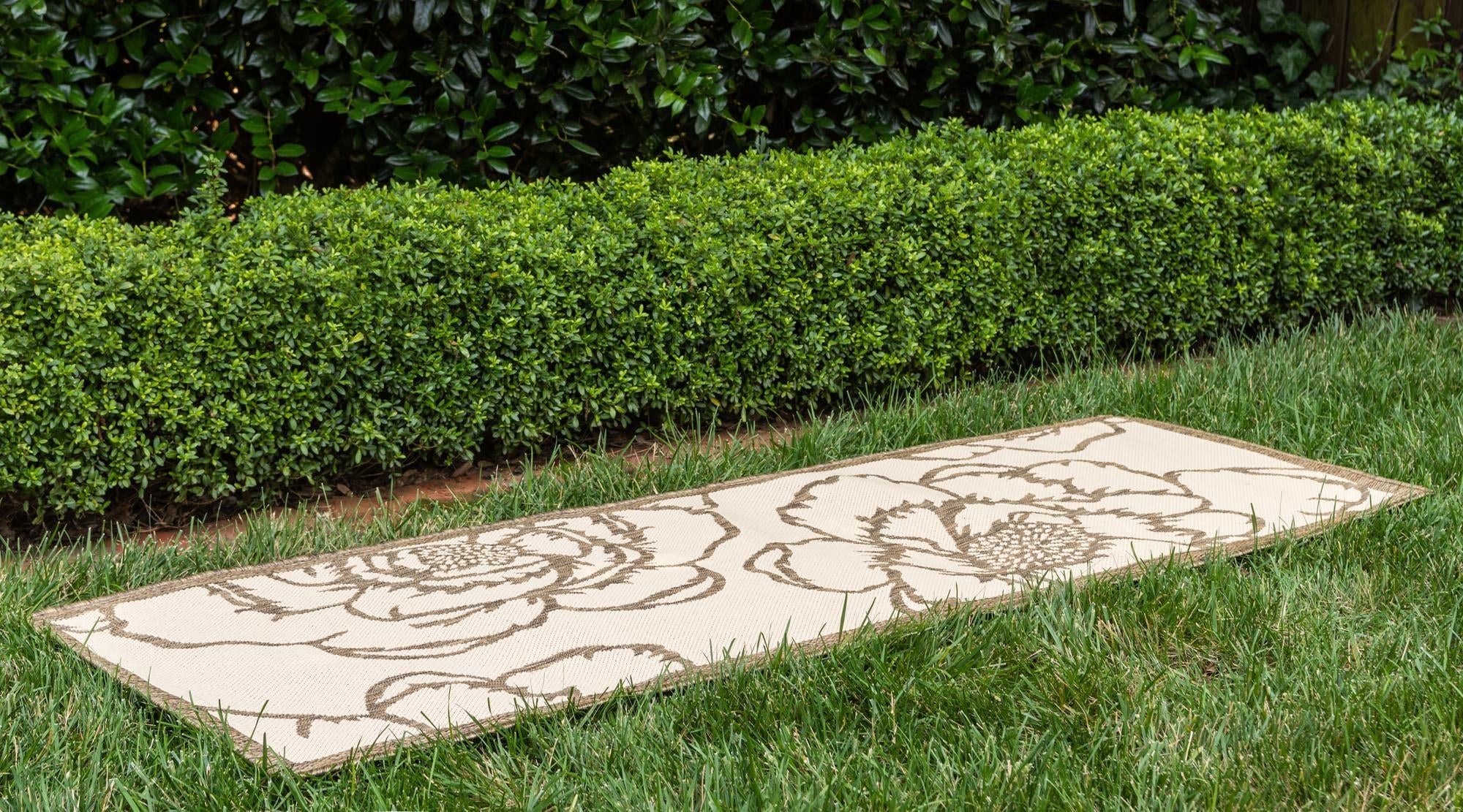 65cm x 185cm Fácil de limpiar Botanical Alfombra Comprar todos los estilos Pasillera