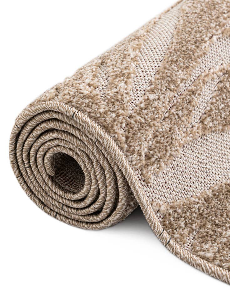 Detail image of 2' x 6'  Washable Botanical Indoor / Outdoor Runner Rug