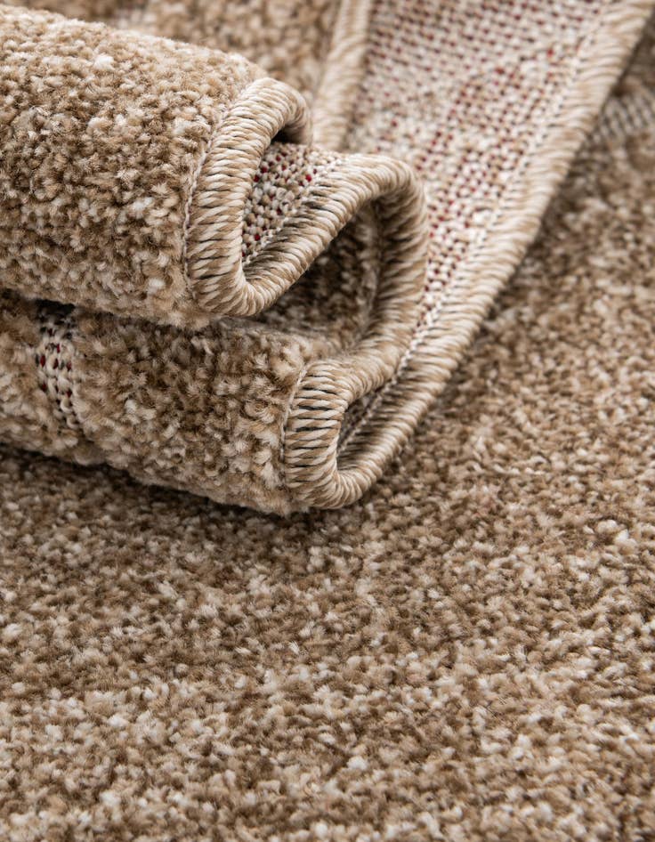 Detail image of 2' x 6' Easy-Clean Botanical Indoor / Outdoor Runner Rug