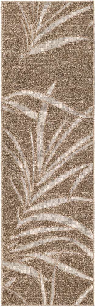 2' x 6' Easy-Clean Botanical Indoor / Outdoor Runner Rug