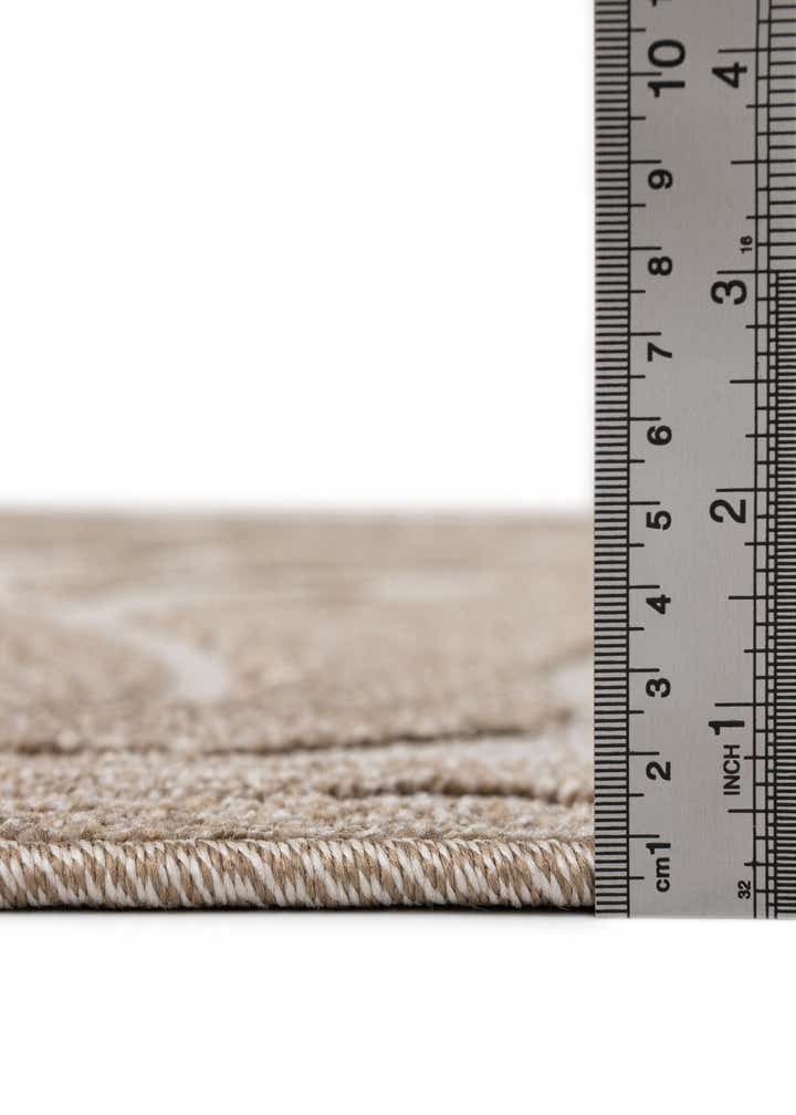 2' x 6' Easy-Clean Botanical Indoor / Outdoor Runner Rug