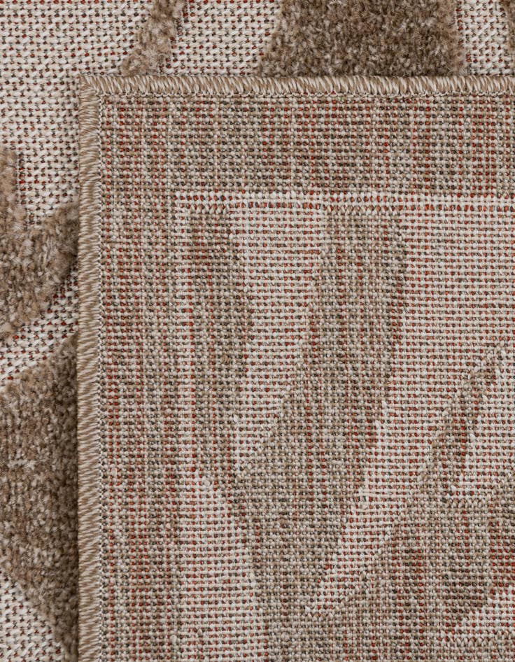 Detail image of 2' x 6'  Washable Botanical Indoor / Outdoor Runner Rug