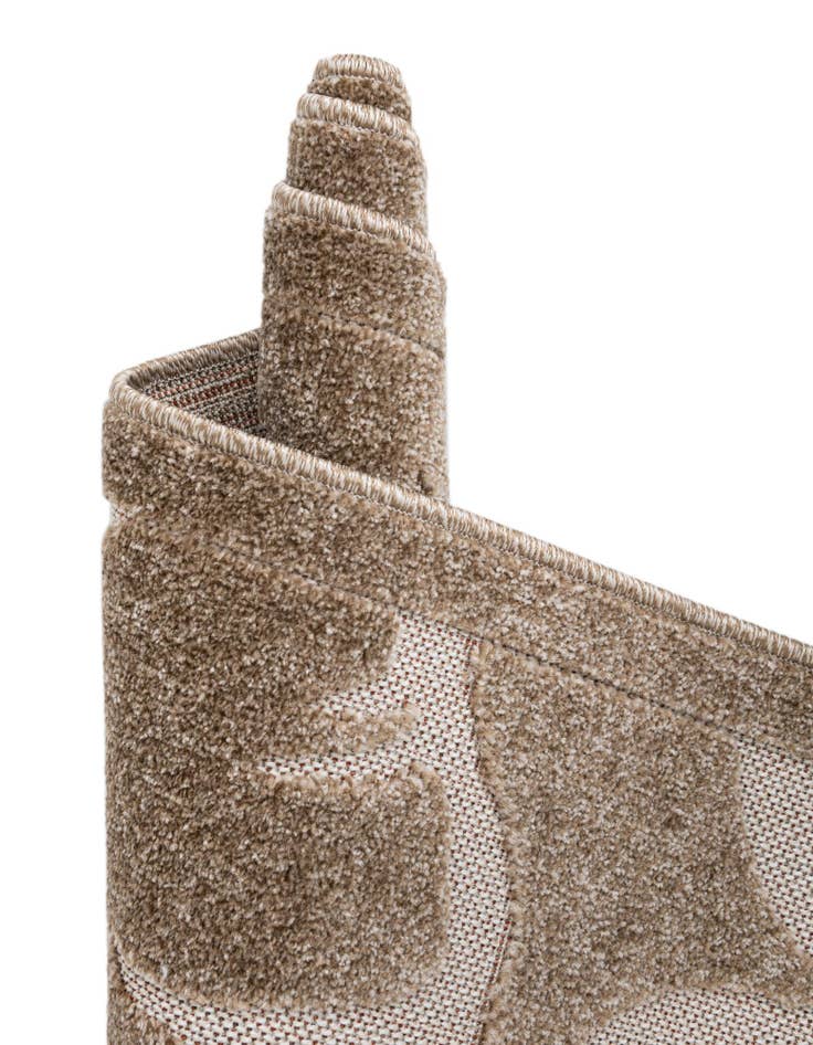 Detail image of 2' x 6'  Washable Botanical Indoor / Outdoor Runner Rug