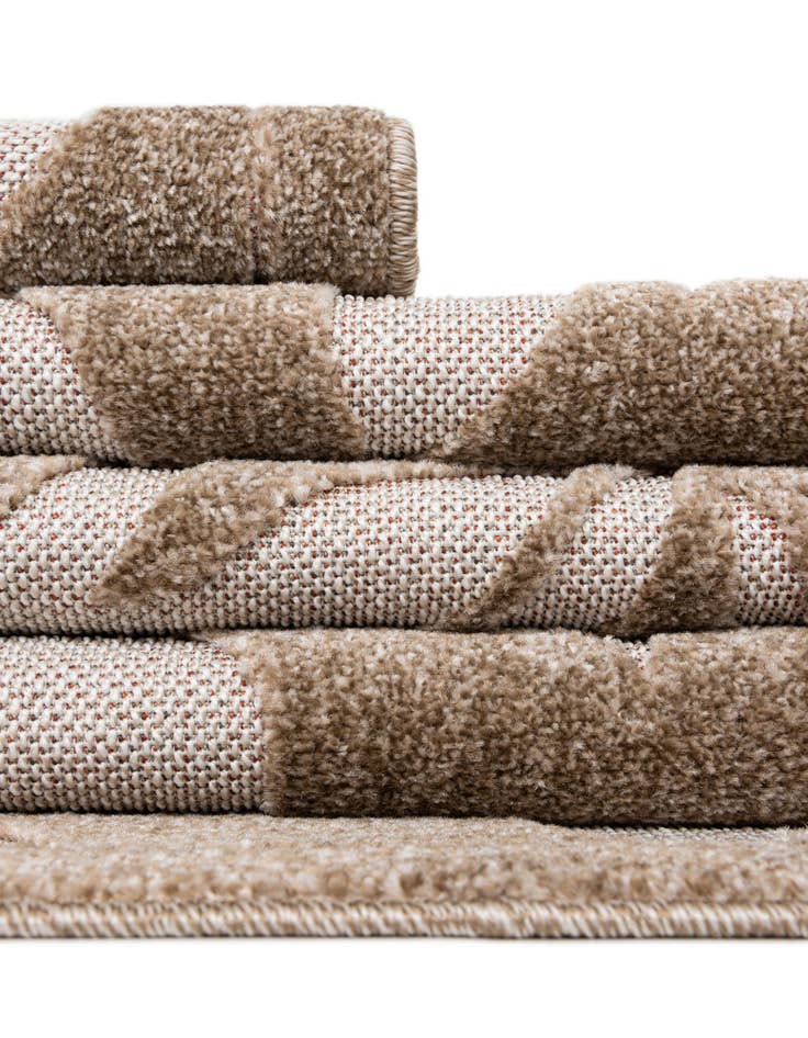 Detail image of 2' x 6'  Washable Botanical Indoor / Outdoor Runner Rug