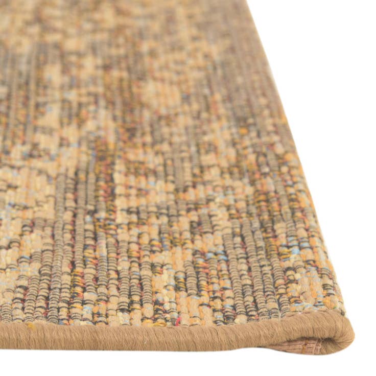Detail image of 2' 7 x 5' 3 Easy-Clean Botanical Indoor / Outdoor Runner Rug