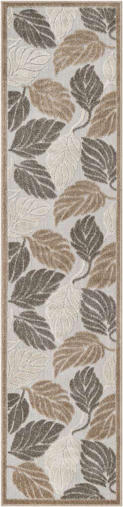 2' x 8' Easy-Clean Botanical Indoor / Outdoor Runner Rug
