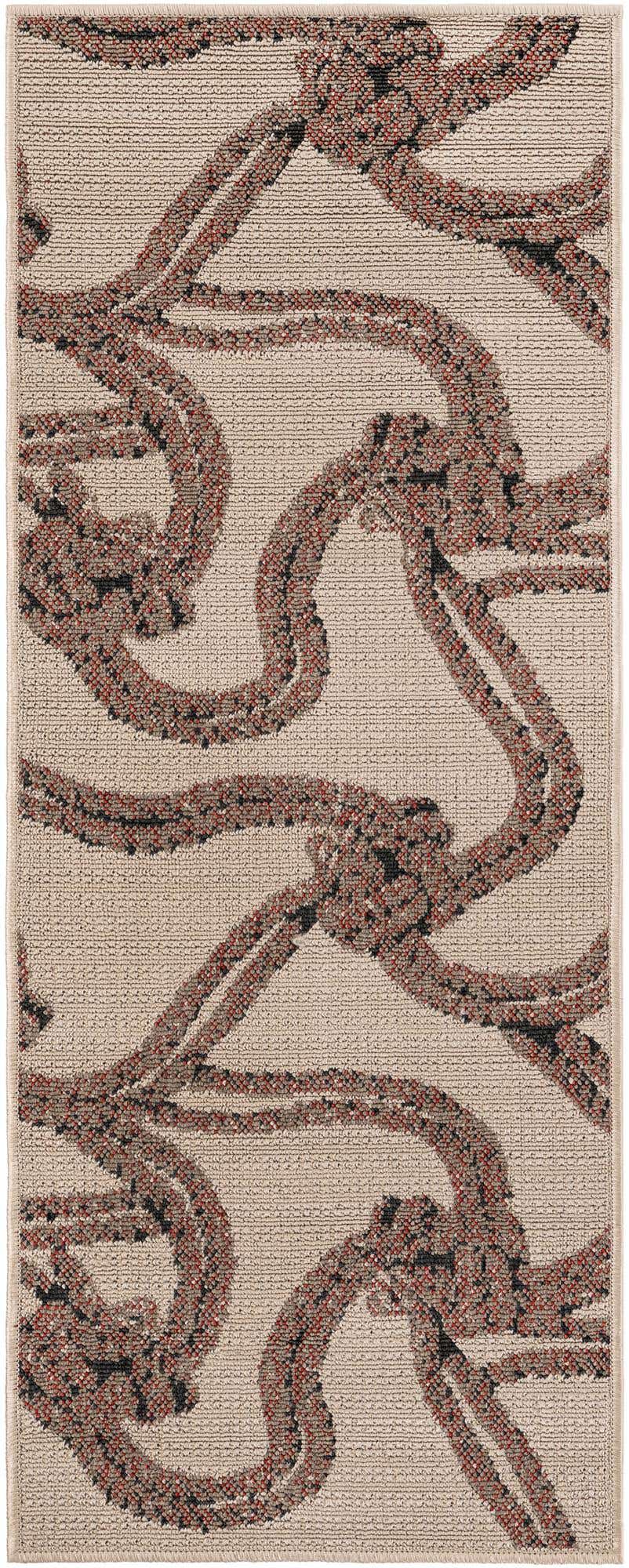 2' x 5' Easy-Clean Coastal Indoor / Outdoor Runner Rug