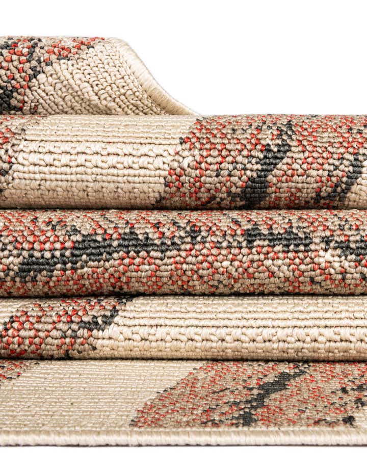 2' x 6' Easy-Clean Coastal Indoor / Outdoor Runner Rug