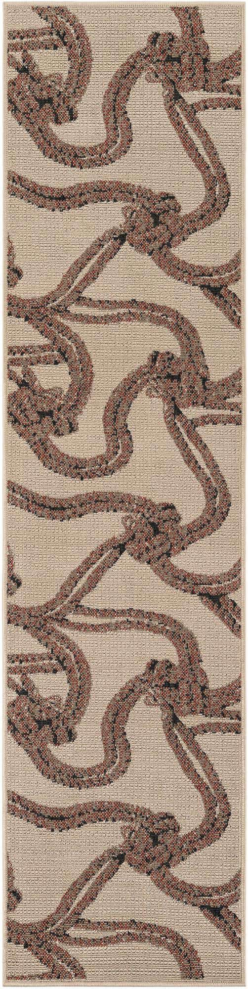 2' x 8' Easy-Clean Coastal Indoor / Outdoor Runner Rug