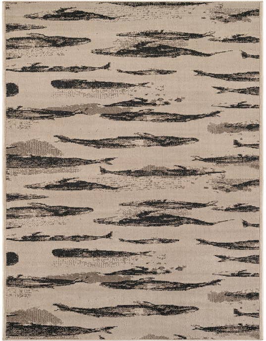 Detail image of 2' 7 x 10' Easy-Clean Coastal Indoor / Outdoor Runner Rug