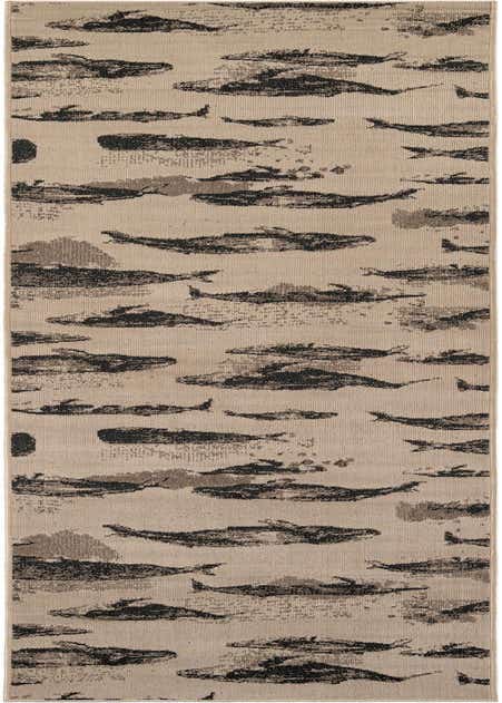 2' 7 x 12' Easy-Clean Coastal Indoor / Outdoor Runner Rug