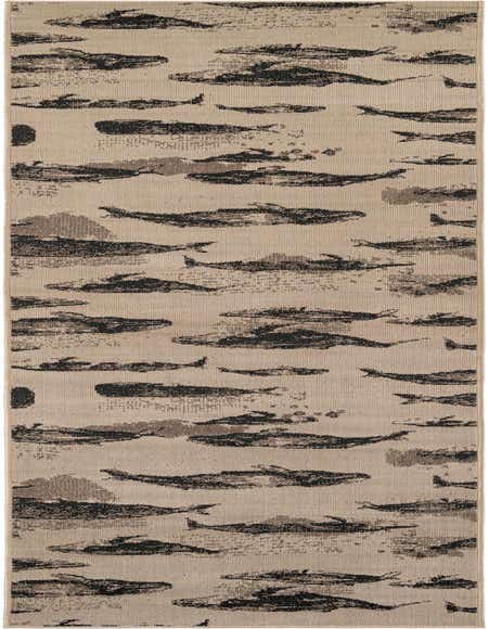 2' 7 x 12' Easy-Clean Coastal Indoor / Outdoor Runner Rug