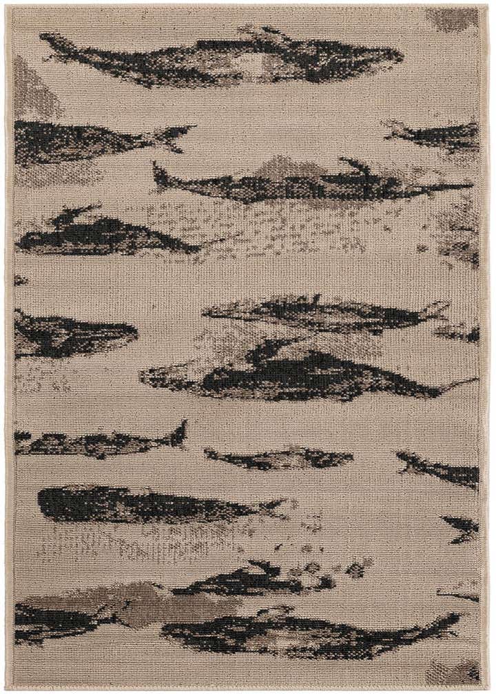 2' x 5' Easy-Clean Coastal Indoor / Outdoor Runner Rug