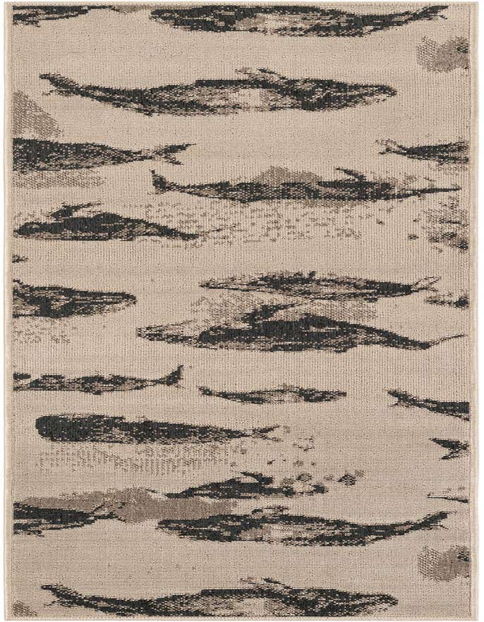 2' x 6' Easy-Clean Coastal Indoor / Outdoor Runner Rug
