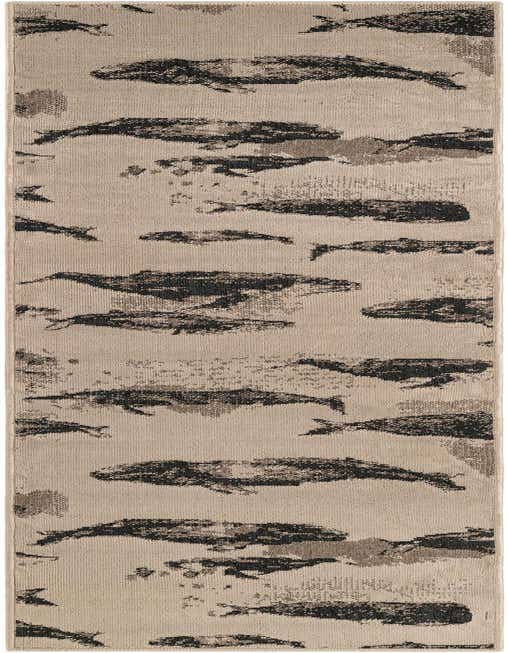 2' x 8' Easy-Clean Coastal Indoor / Outdoor Runner Rug
