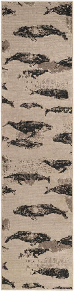 2' x 8' Easy-Clean Coastal Indoor / Outdoor Runner Rug