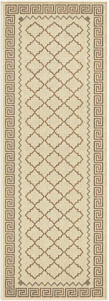 65cm x 185cm Leicht zu reinigen Lattice Innen- / Außenbereich Läufer Teppich