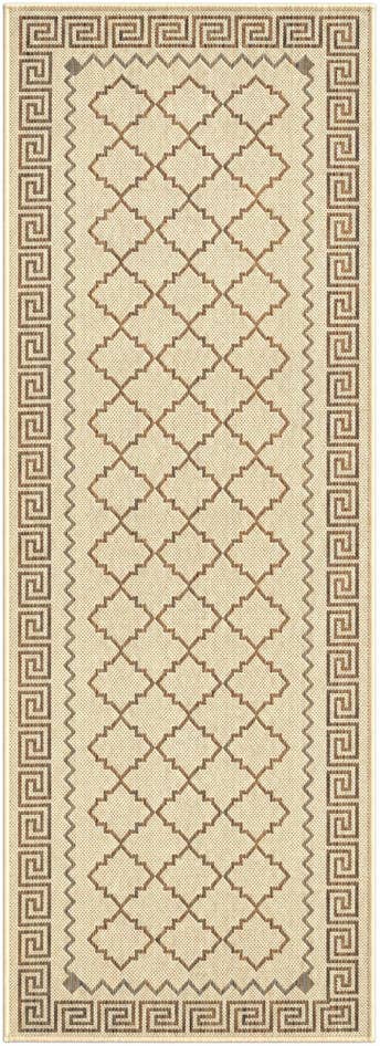 Detailansicht von 65cm x 185cm Leicht zu reinigen Lattice Innen- / Außenbereich Läufer Teppich