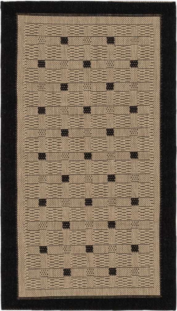 2' 3 x 7' Easy-Clean Modern Indoor / Outdoor Runner Rug