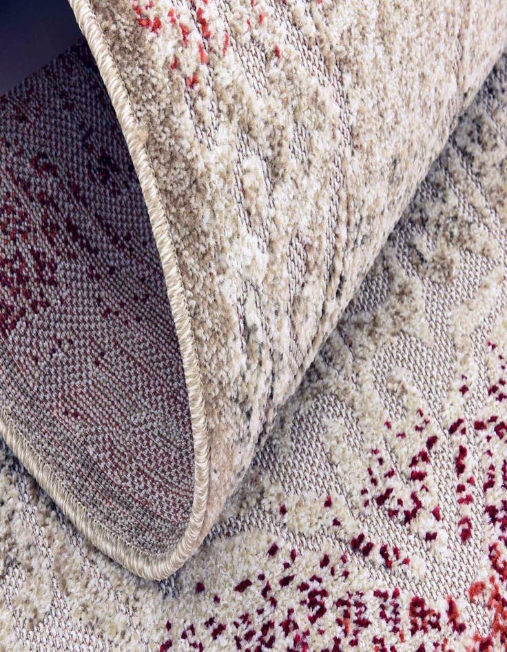 Detail image of 2' x 6'  Washable Modern Indoor / Outdoor Runner Rug