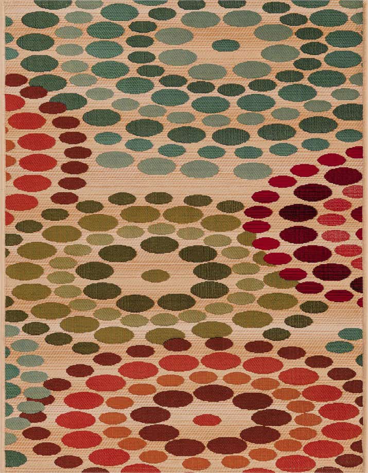 2' x 6' Easy-Clean Modern Indoor / Outdoor Runner Rug
