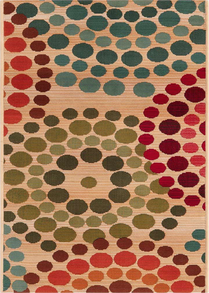 2' x 4' Easy-Clean Modern Indoor / Outdoor Runner Rug