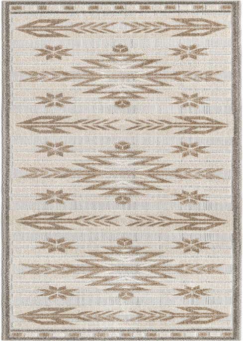 2' x 8' Easy-Clean Modern Indoor / Outdoor Runner Rug