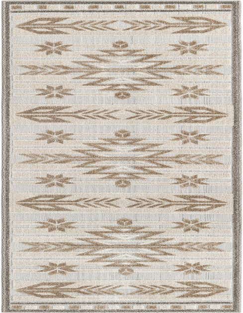 2' x 8' Easy-Clean Modern Indoor / Outdoor Runner Rug