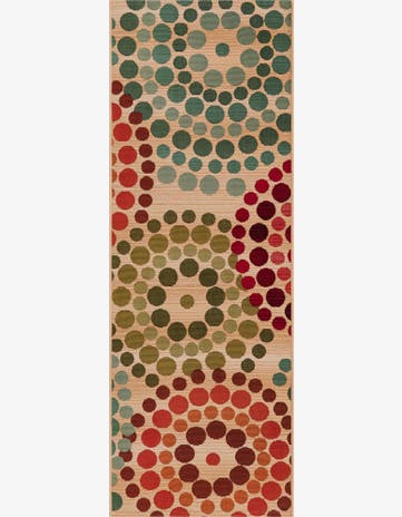 2' x 6' Easy-Clean Modern Indoor / Outdoor Runner Rug