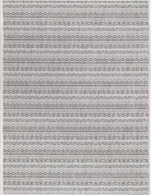 Detail image of 2' x 8' Easy-Clean Ribbon Indoor / Outdoor Runner Rug