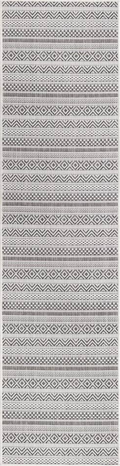 Detail image of 2' x 8' Easy-Clean Ribbon Indoor / Outdoor Runner Rug