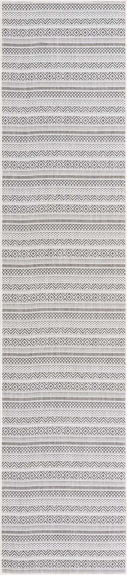 2' 7 x 12' Washable Ribbon Indoor / Outdoor Runner Rug