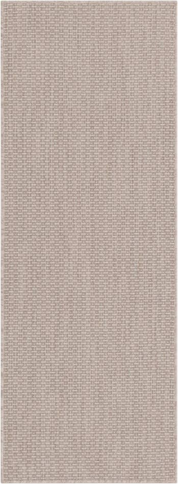 Detail image of 2' x 6' Easy-Clean Solid Indoor / Outdoor Runner Rug