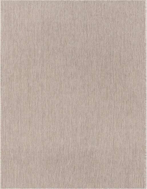 2' 7 x 10' Easy-Clean Solid Indoor / Outdoor Runner Rug