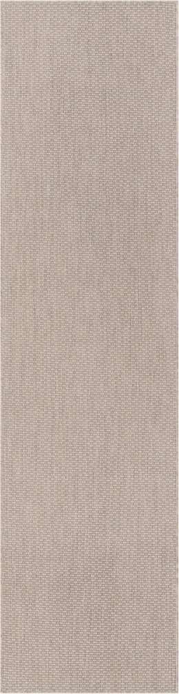 2' 7 x 10' Easy-Clean Solid Indoor / Outdoor Runner Rug