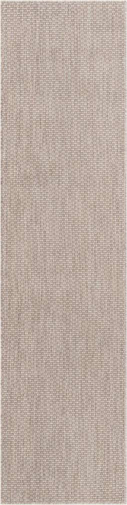 2' x 8' Easy-Clean Solid Indoor / Outdoor Runner Rug