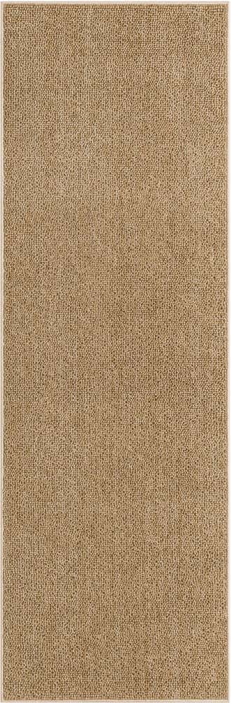 2' x 6' 1 Easy-Clean Solid Indoor / Outdoor Runner Rug
